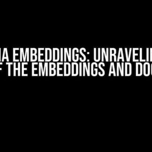 Ollama Embeddings: Unraveling the Order of the Embeddings and Documents